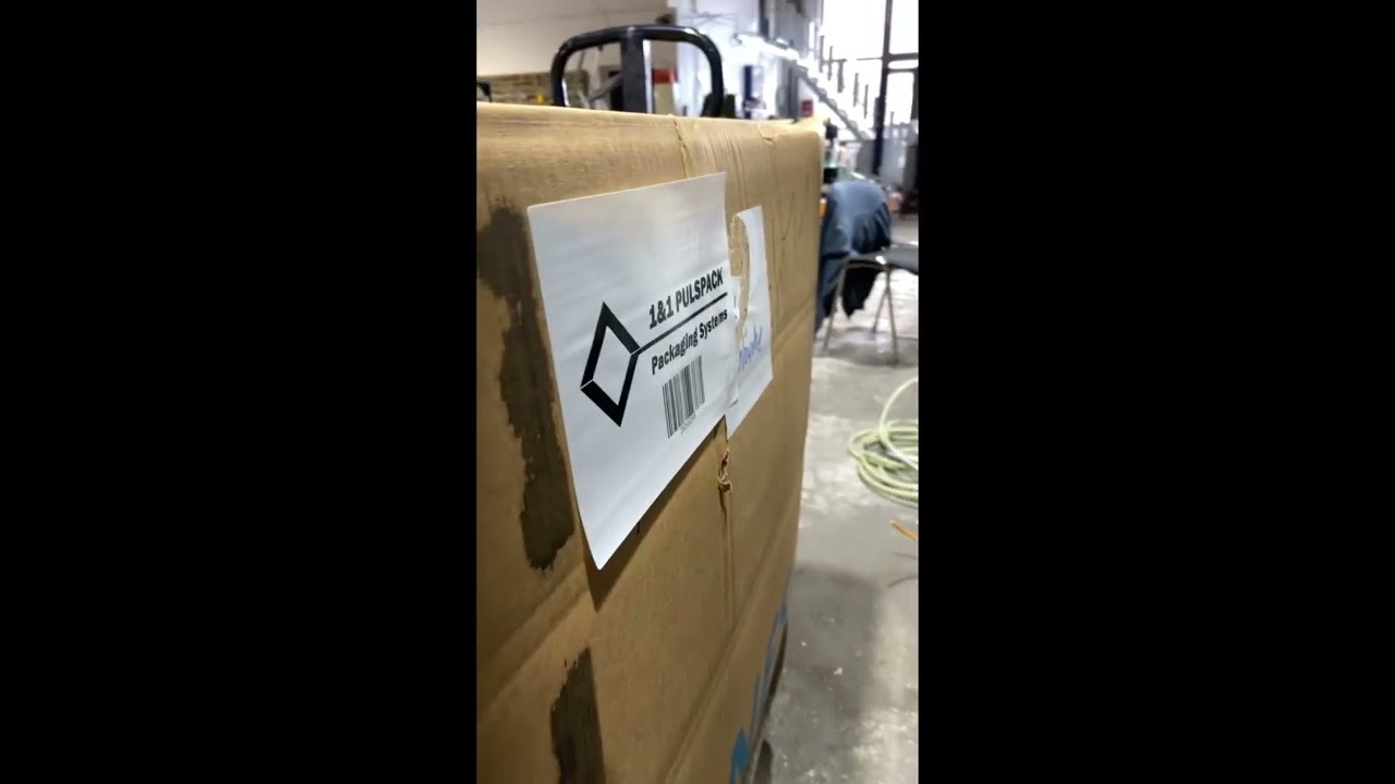 Palettenetikettieranlage