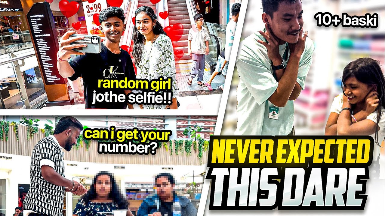 Asking number with random girl 🙈🥲