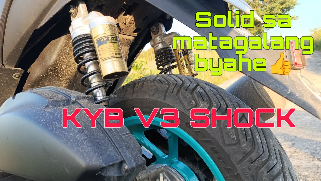 ‼️KYB V3 Shock absorber for my Aerox v2 || REVIEW AND 1st  IMPRESSION || Sulit ba??