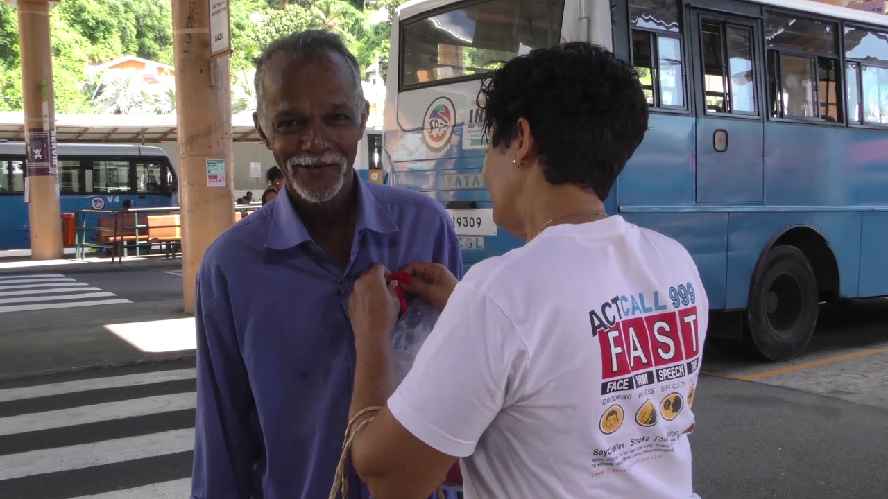 Taking the message to the people Seychelles Stroke Foundation Joins the Movement