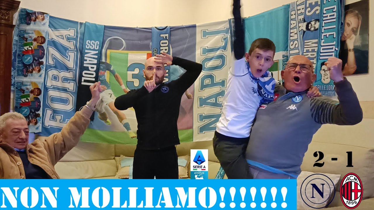 Napoli - Milan 2-1  30-03-2025  (Casa Cuomo)