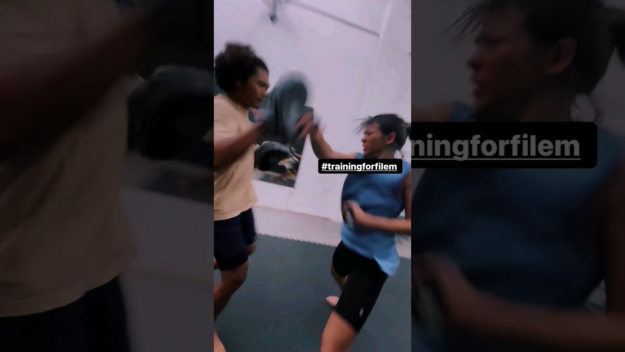 Fify Azmi Training untuk Filem Apa tu...