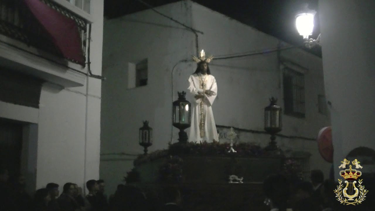 Cautivo de los Llanos, Medina Sidonia 2019. Revirá calle Ancha. AM Virgen de la Oliva