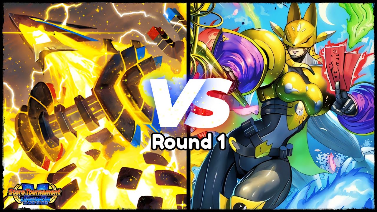 Magneticdramon/Minerals VS Sakuyamon | Digimon BT23 Tournament Match