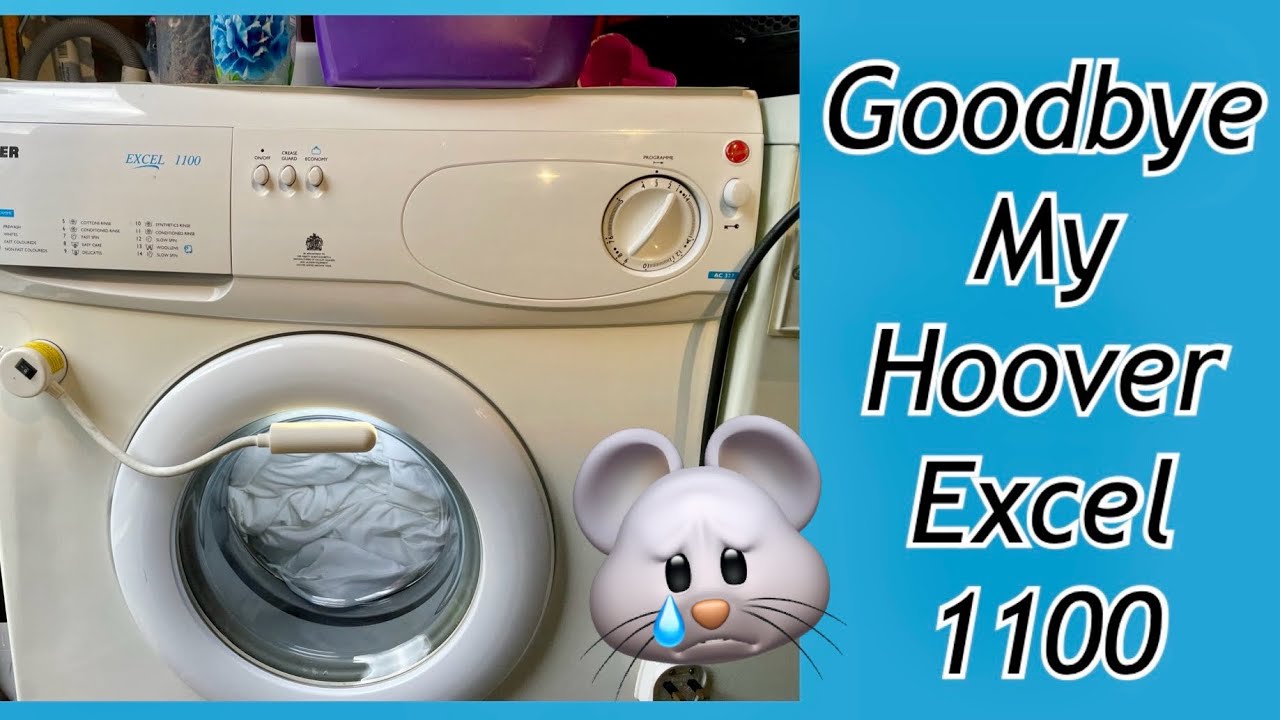 Goodbye My Hoover Excel 1100 AC327, Final Cycle @servisslimline @whichwasher2007