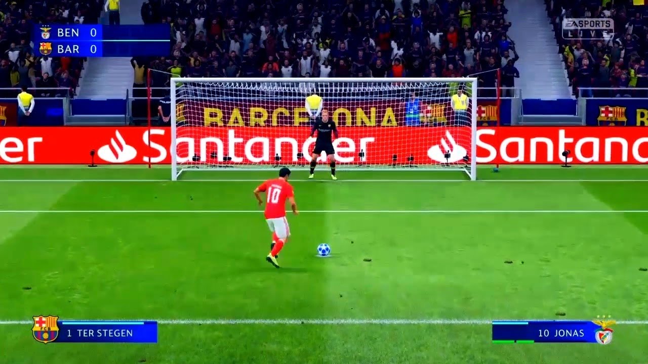 SL BENFICA X FC BARCELONA - 1080P 60FPS ( DECISÃO PÊNALTIS FINAL UEFA CHAMPIONS LEAGUE ) FIFA 19