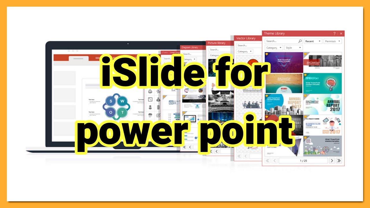 תוסף iSlide למצגות (סקירה כללית)