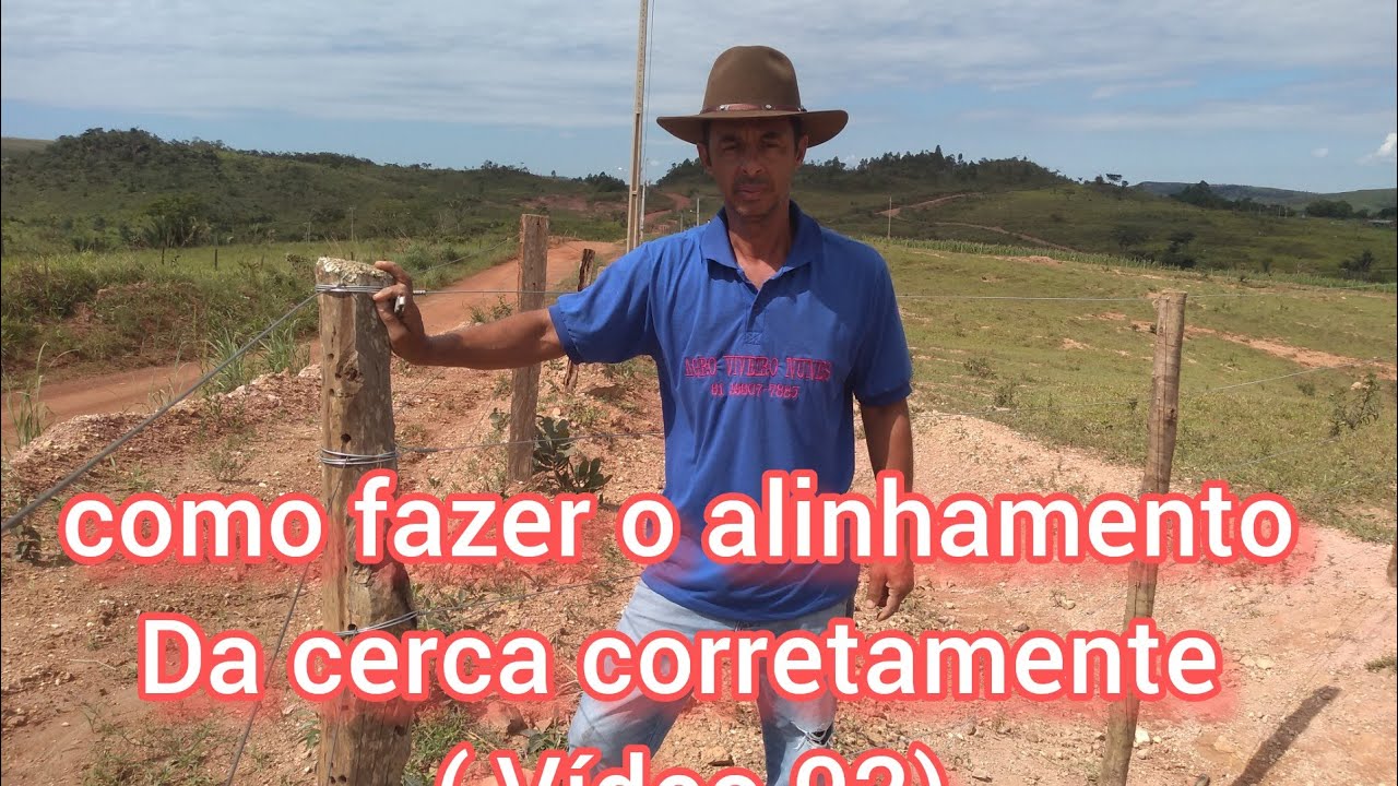 CERCA DE ARAME LISO ,( VÍDEO 02)