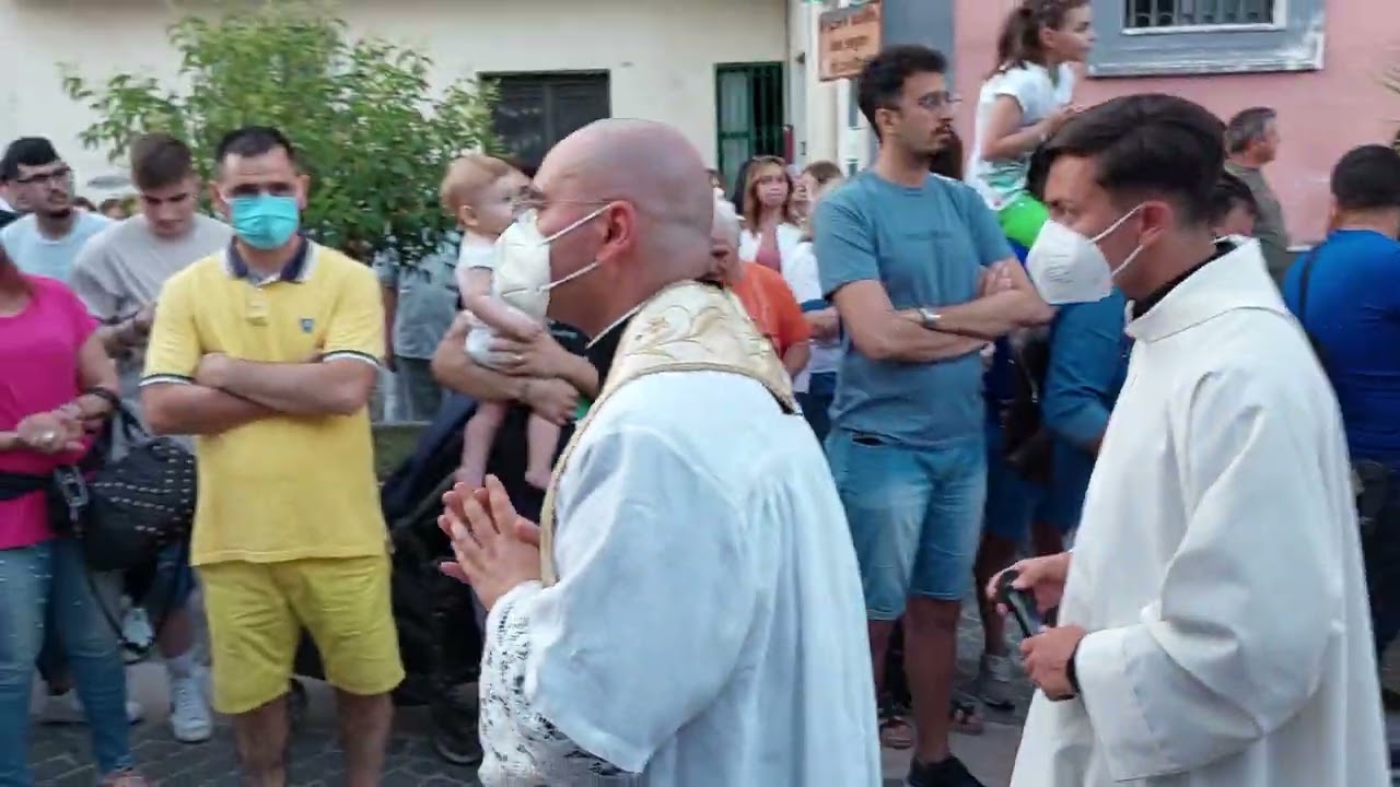 Inizio Processione di Sant'Antonio  a Brusciano NA 13.6.2022 VideoIESUS Antonio Castaldo