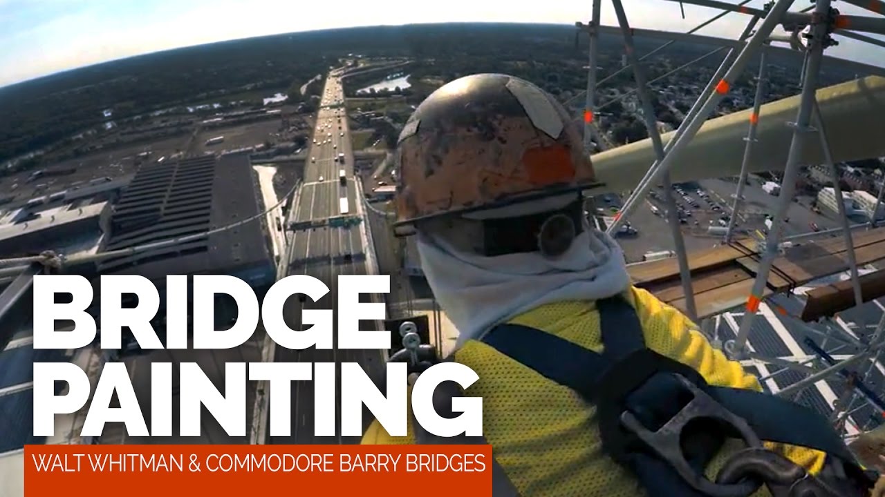 Walt Whitman & Commodore Barry Bridge Painting Projects