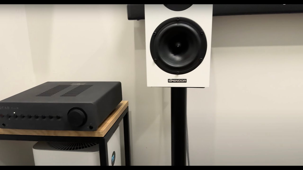 QUAD Vena II & SPENDOR A1 (test)