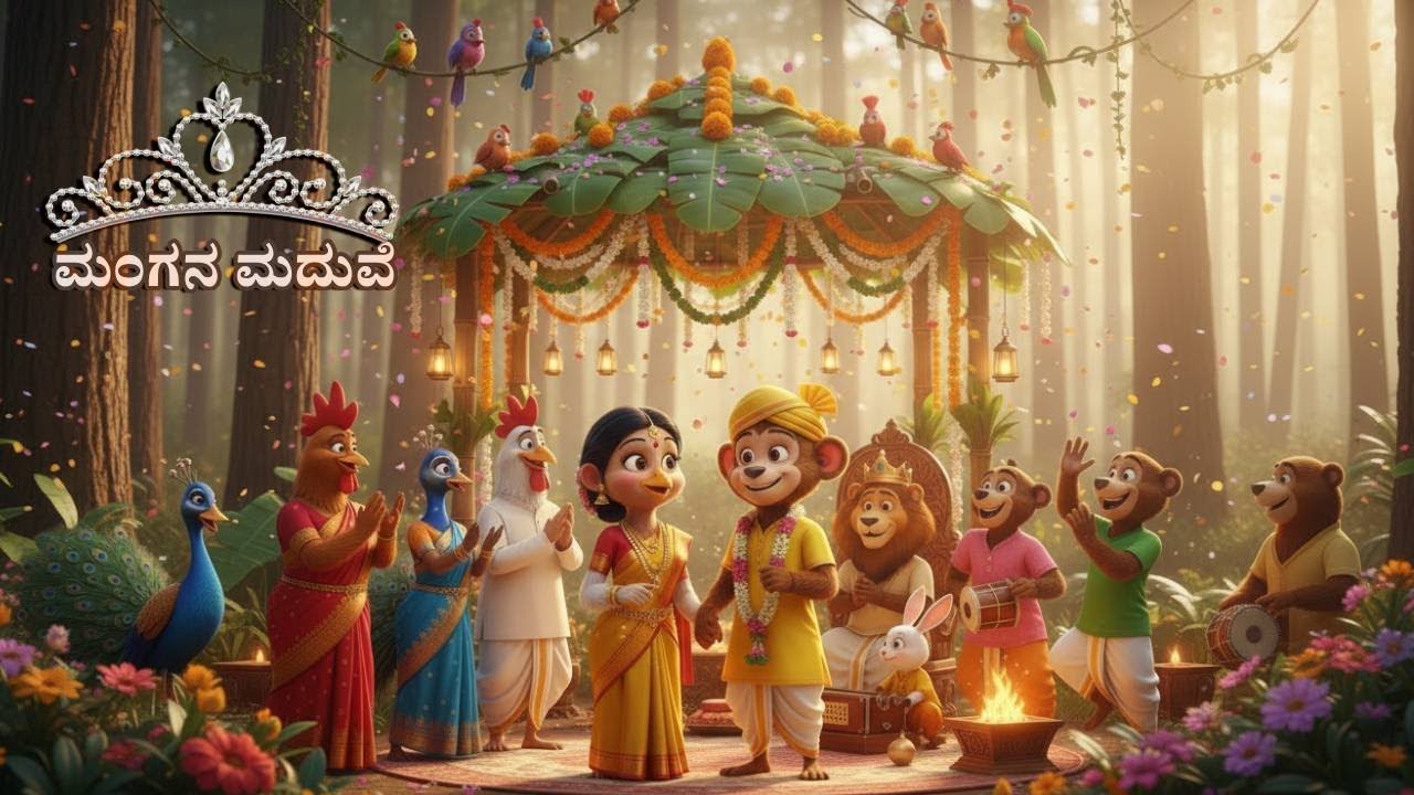 Manganamaduve🐵💍🐓 | ಮಂಗನ ಮದುವೆ 🐵💍🐓  #janapada #nostalgia #viralvideo