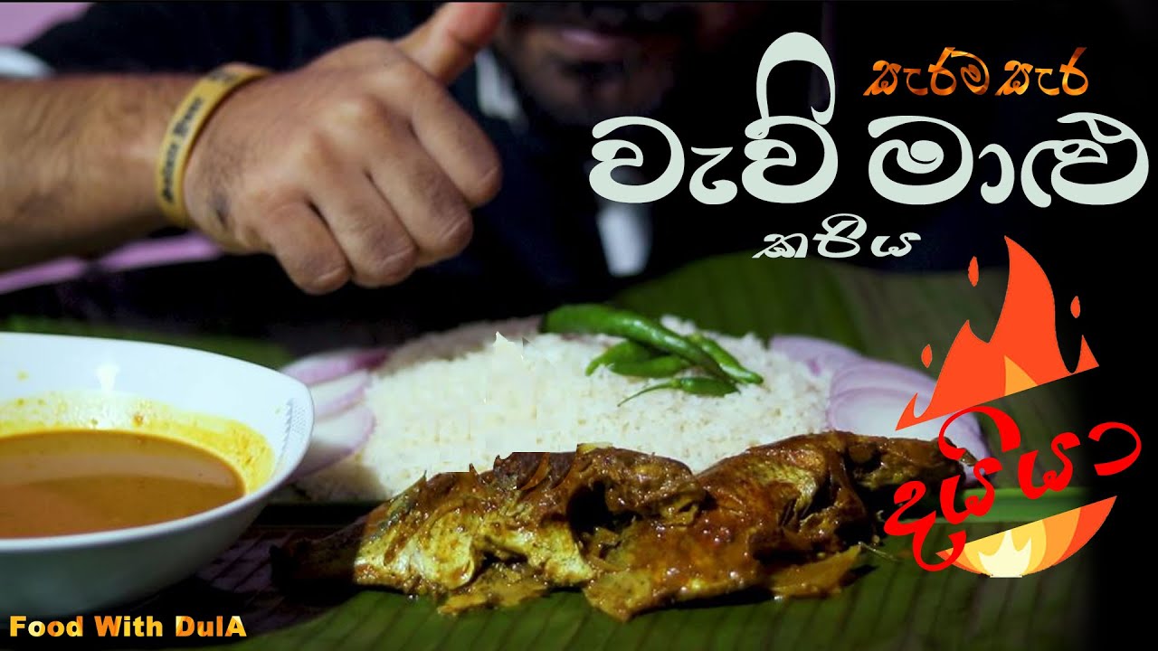 Spicy Lake Fish Curry & Rice | sri lankan food | MUKBANG 먹방 | ASMR | DulA