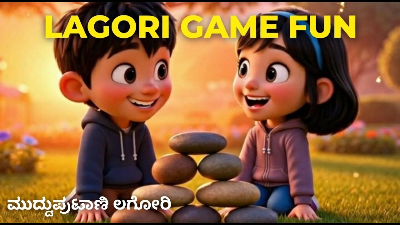 ಮುದ್ದುಪುಟಾಣಿ | Lagori Game Fun |  Muddu Putani Tv Kannada | ಲಗೋರಿ |