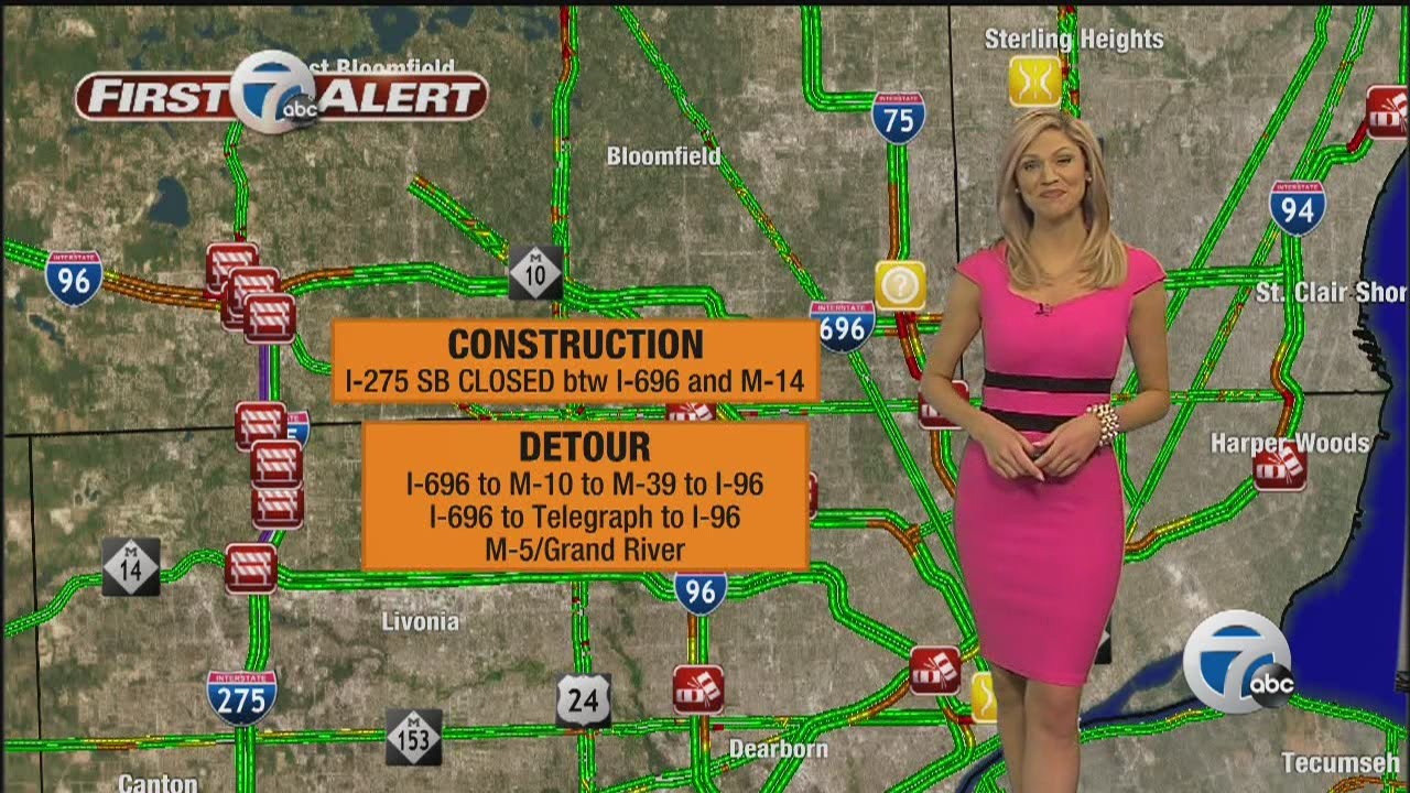 Detours to get around I-275 construction