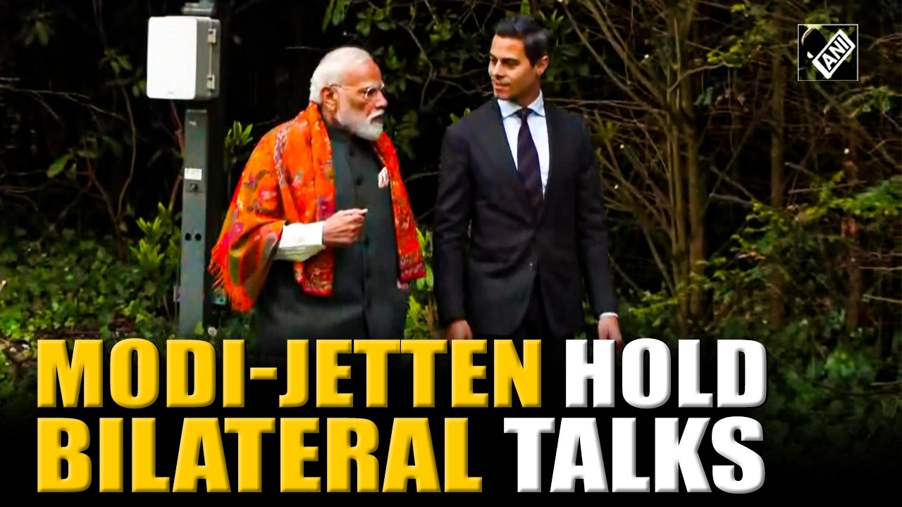 PM Modi holds bilateral talks with PM Rob Jetten in Netherlands