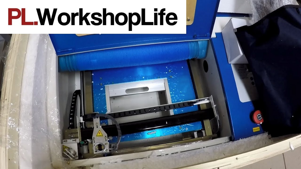 Grawerka Laserowa 40W / K40 (2019) / Unboxing