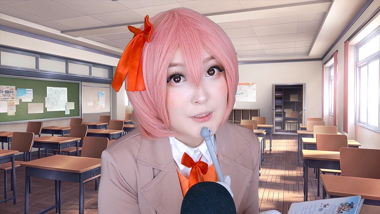 АСМР Добро пожаловать в литературный кружок! 📚 ASMR Doki Doki Literature Club!