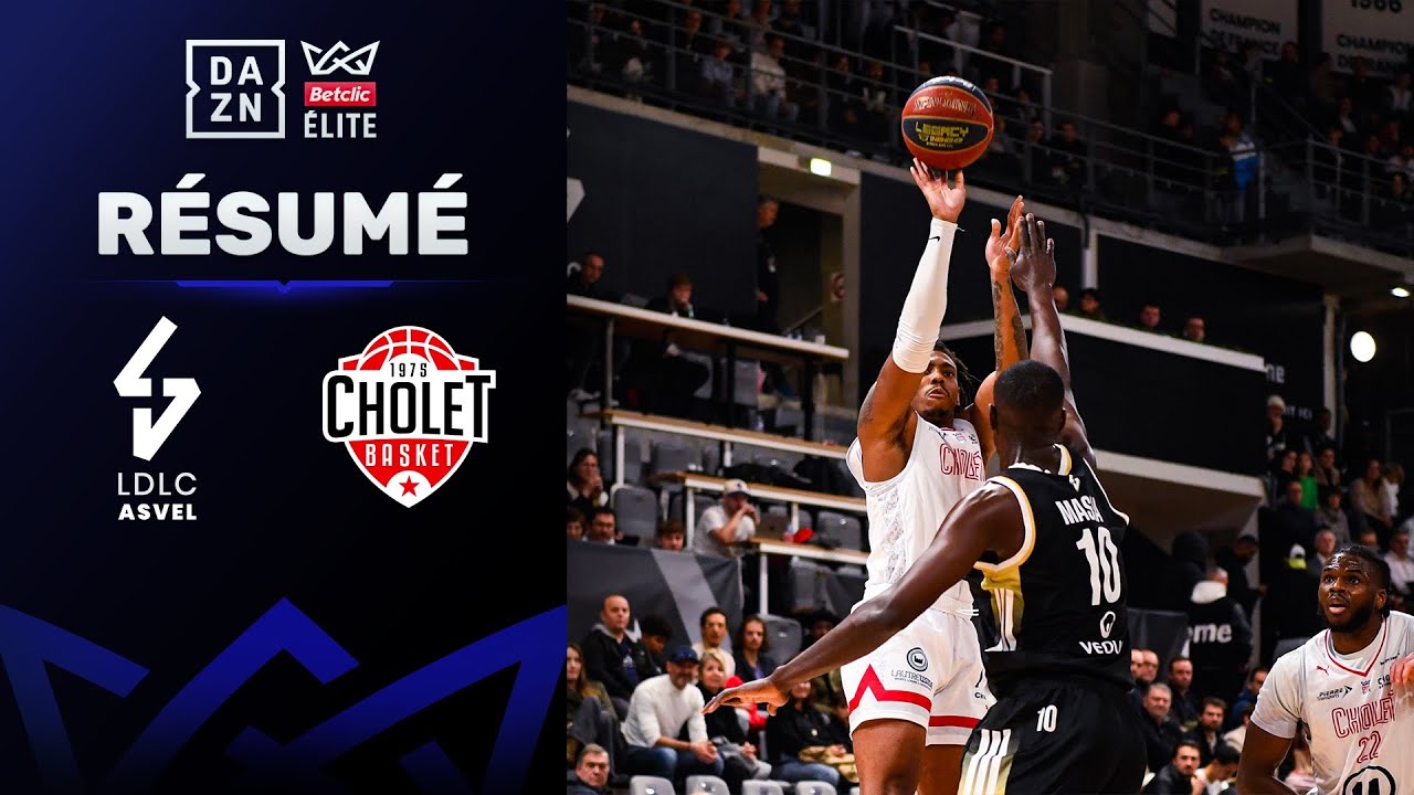 Lyon-Villeurbanne - Cholet | Betclic &Eacute;lite 2025 - 2026 | DAZN Highlights