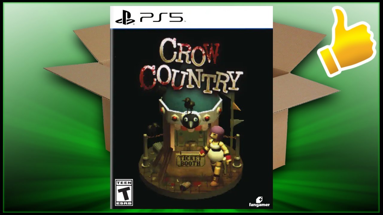 Crow Country [PS5] (Распаковка/Офлайн/Обзор)