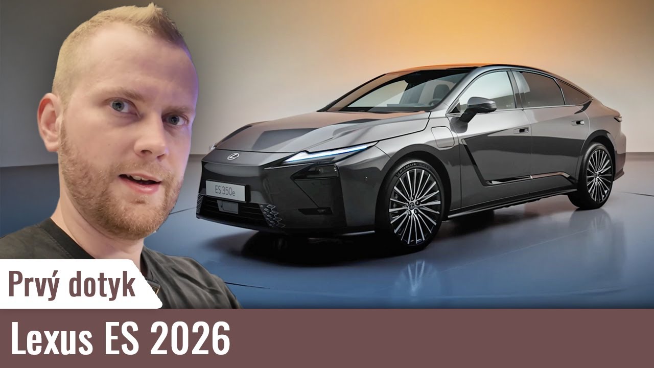 Nový Lexus ES 2026: Veľké medzigeneračné zmeny!