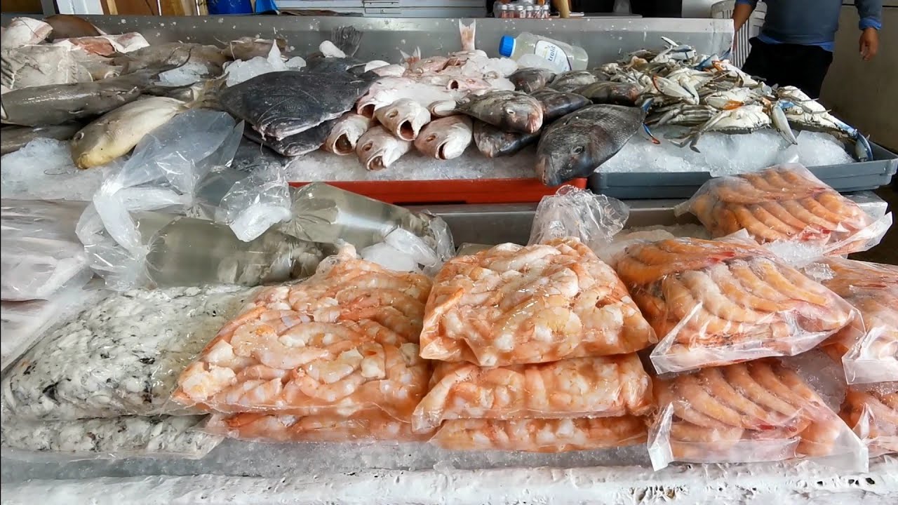 MERCADO DE PESCADOS Y MARISCOS LA PUNTILLA EN TAMPICO TAMAULIPAS #VAMOSX8000