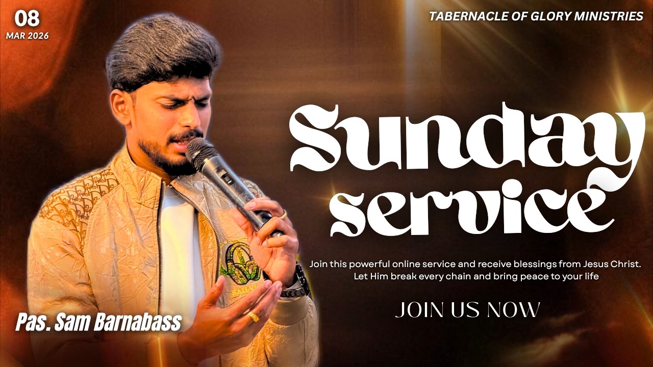 🔴  LIVE - Sunday  Service - Pas. Sam Barnabass | - TOG Ministries