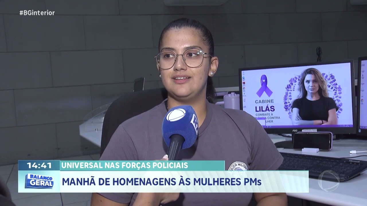 Universal nas forças policiais: manhã de homenagens às mulheres PMs