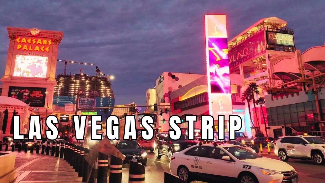 Sunset Walking The Las Vegas Strip January 2026 - Hard Rock UPDATE & More
