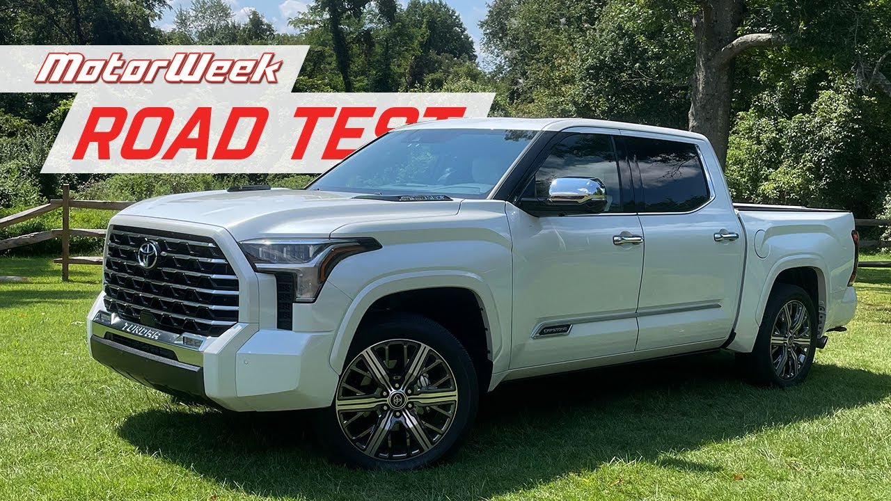 Toyota Tundra Capstone 2022 года | Дорожный тест MotorWeek