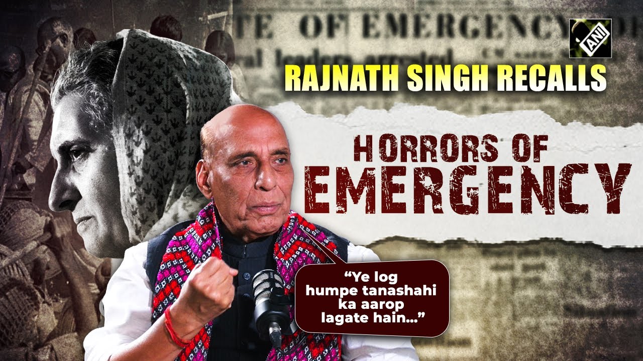 “Wasn’t given parole to see ailing mother” Rajnath Singh recalls horrors of Emergency when jailed