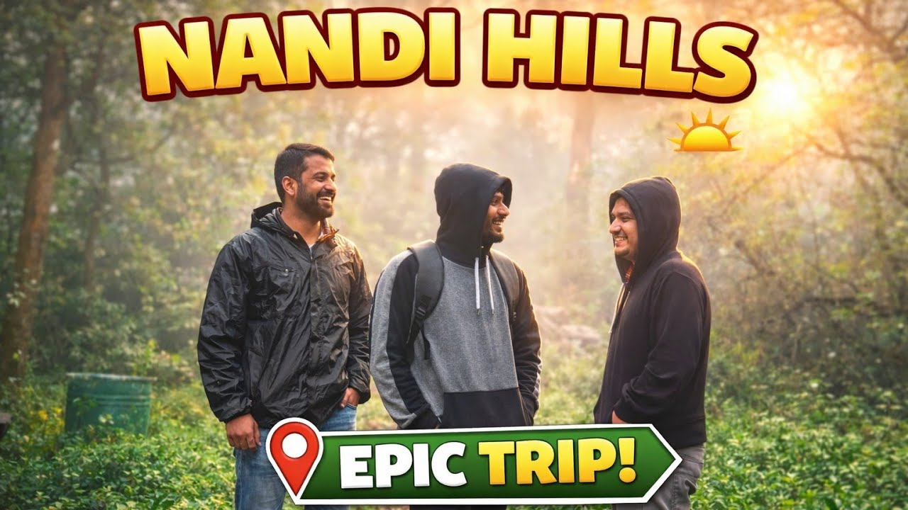 Nandi Hills Travel Vlog 🌄 | Fog, Forest & Friends | #vlog #nandihill #travel #bangalorehillstation 