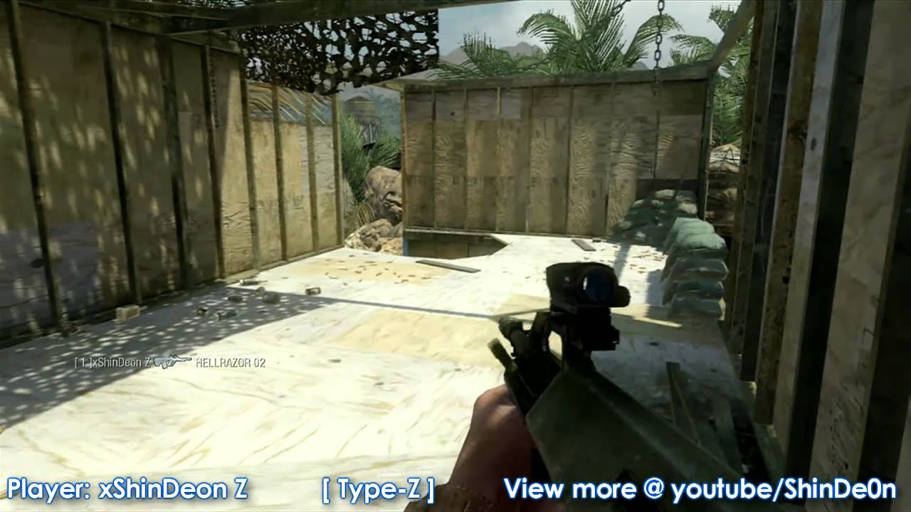 COD BLACK Ops (30-1) Firing Range HC FFA online gameplay1080p HD