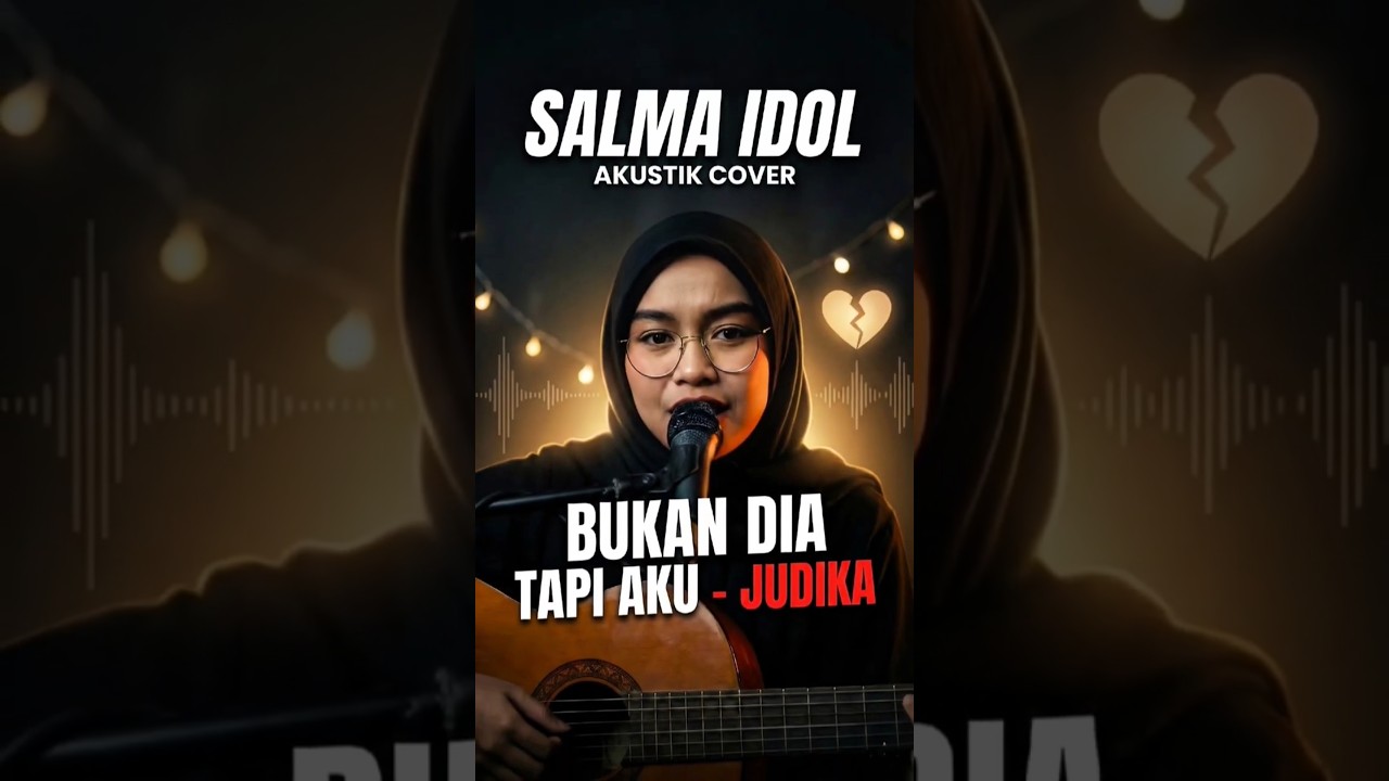 SALMA IDOL Cover lagu BUKAN DIA TAPI AKU | Versi Akustik 