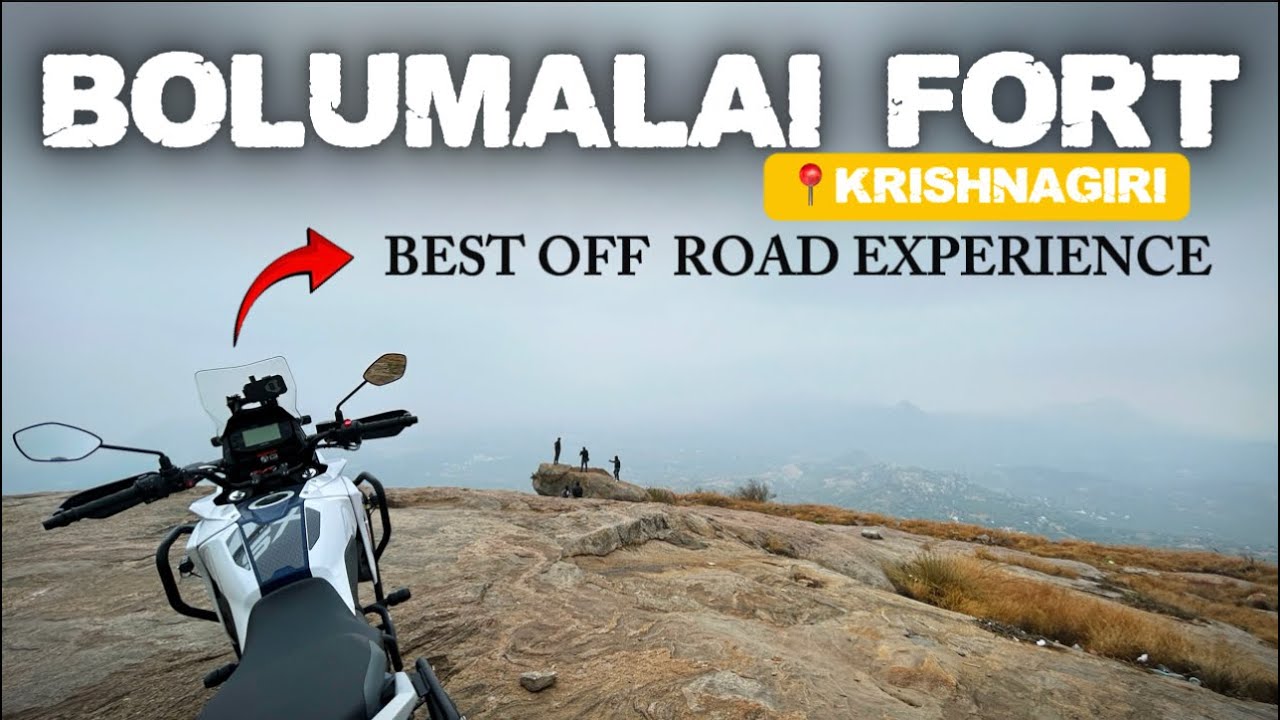     Bangalore to Bolumalai Fort Off Road Bike Ride || Bolumalai Fort krishnagiri ||  Best off road||