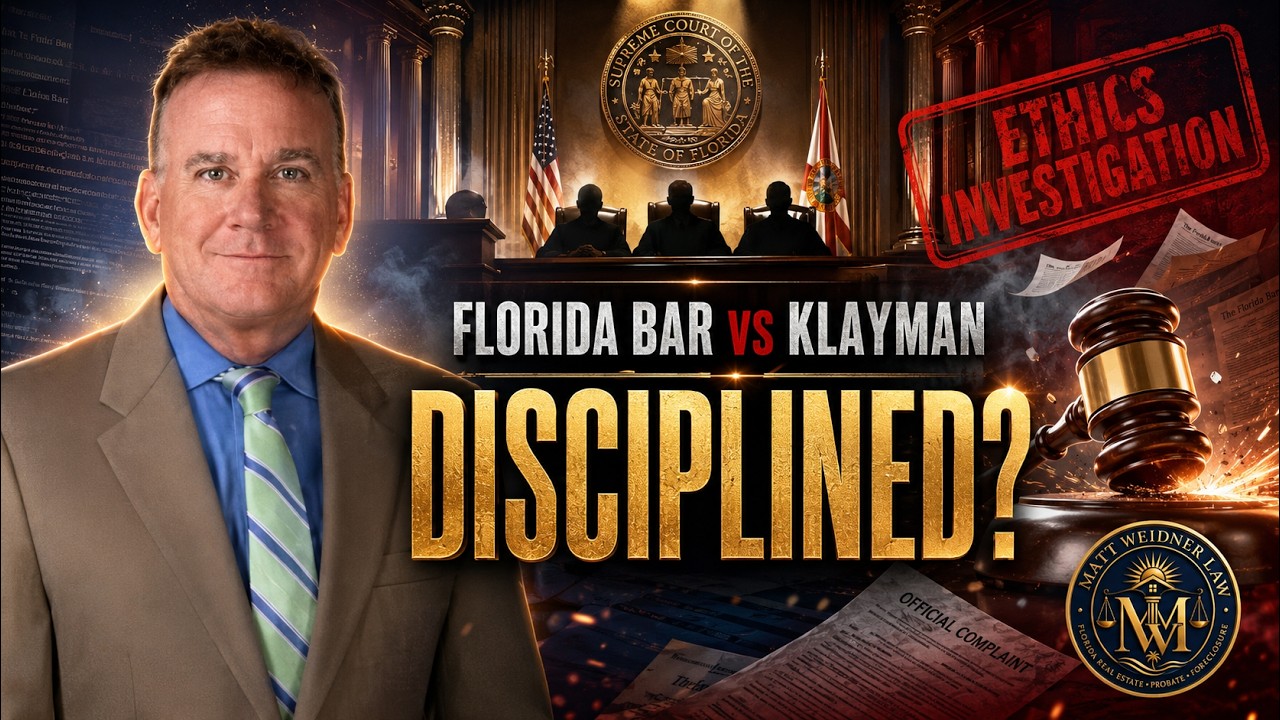 Florida Bar vs. Larry Klayman: Attorney Disciplined for Misconduct? | SC2023-1219