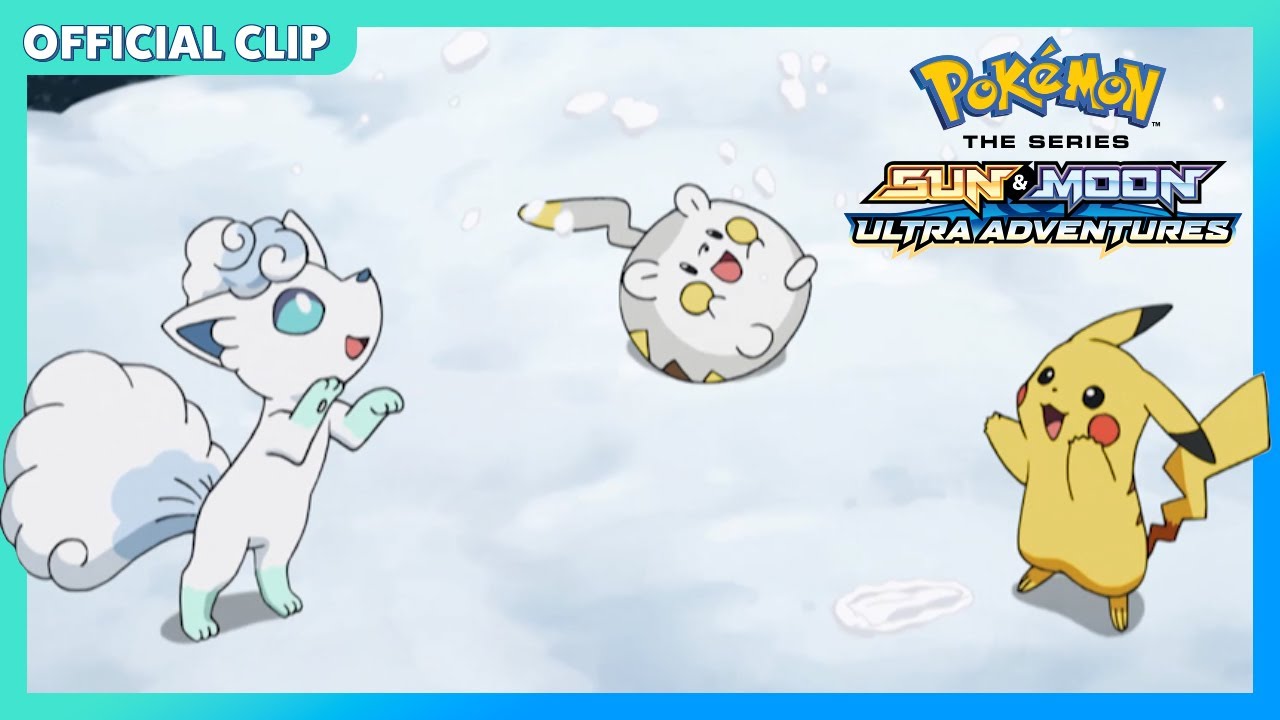 Snow in Alola?! | Pok&eacute;mon the Series: Sun & Moon&mdash;Ultra Adventures | Official Clip