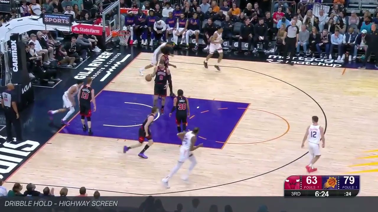 DEVIN BOOKER - DRIBBLE HOLDS, MOTION STEPS, BUMPS