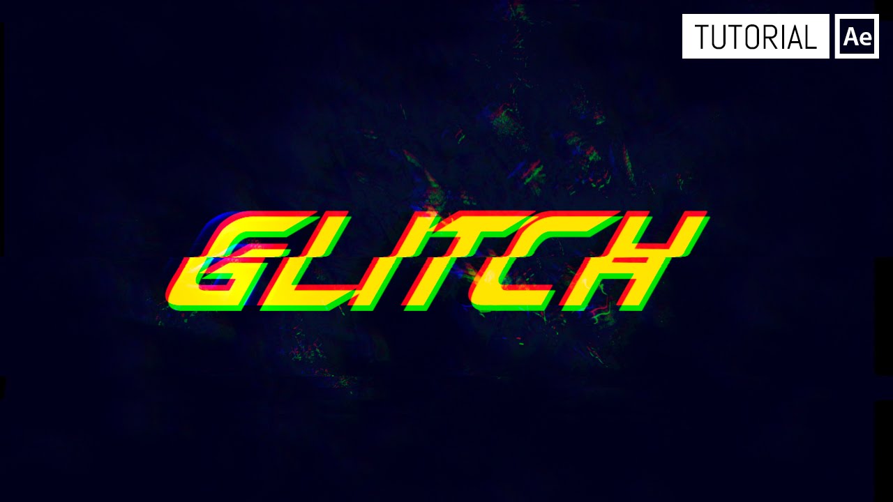 Efecto Glitch - Tutorial After Effects