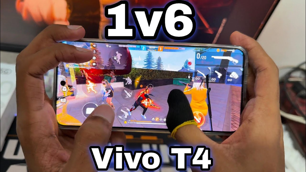 Vivo T4 5G Mobile Free Fire Handcam Gameplay ⚡ #freefire #handcam #gaming