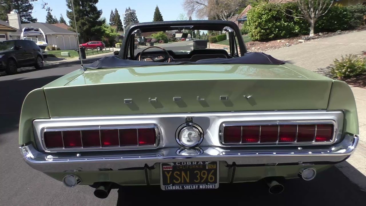 1968 Shelby GT500 Convertible (Sorry Sold) #02771 62K Actual Miles