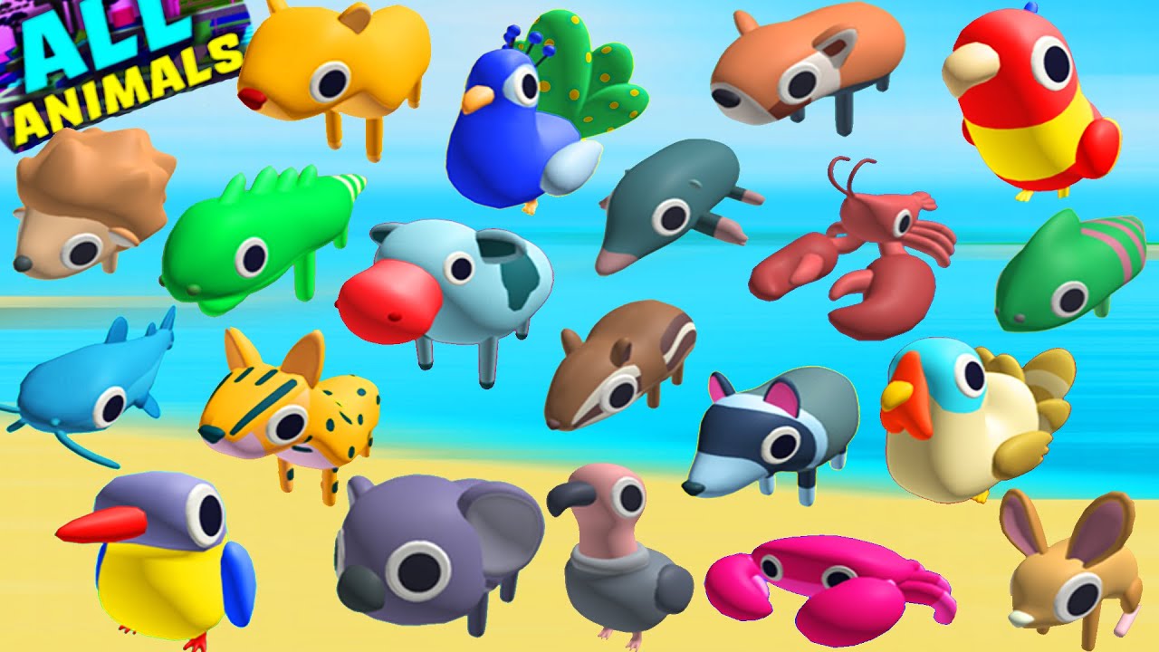 ROBLOX - How To Gel ALL BADGES in Find The Animals - Gameplay - iOS / Android & PC Games