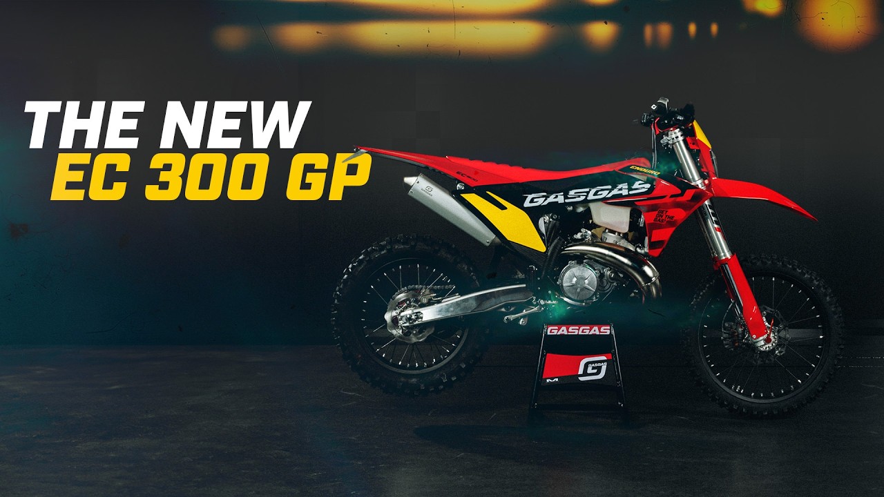 Celebrating more than 30 years of Enduro with the RED-hot GASGAS EC 300 GP!