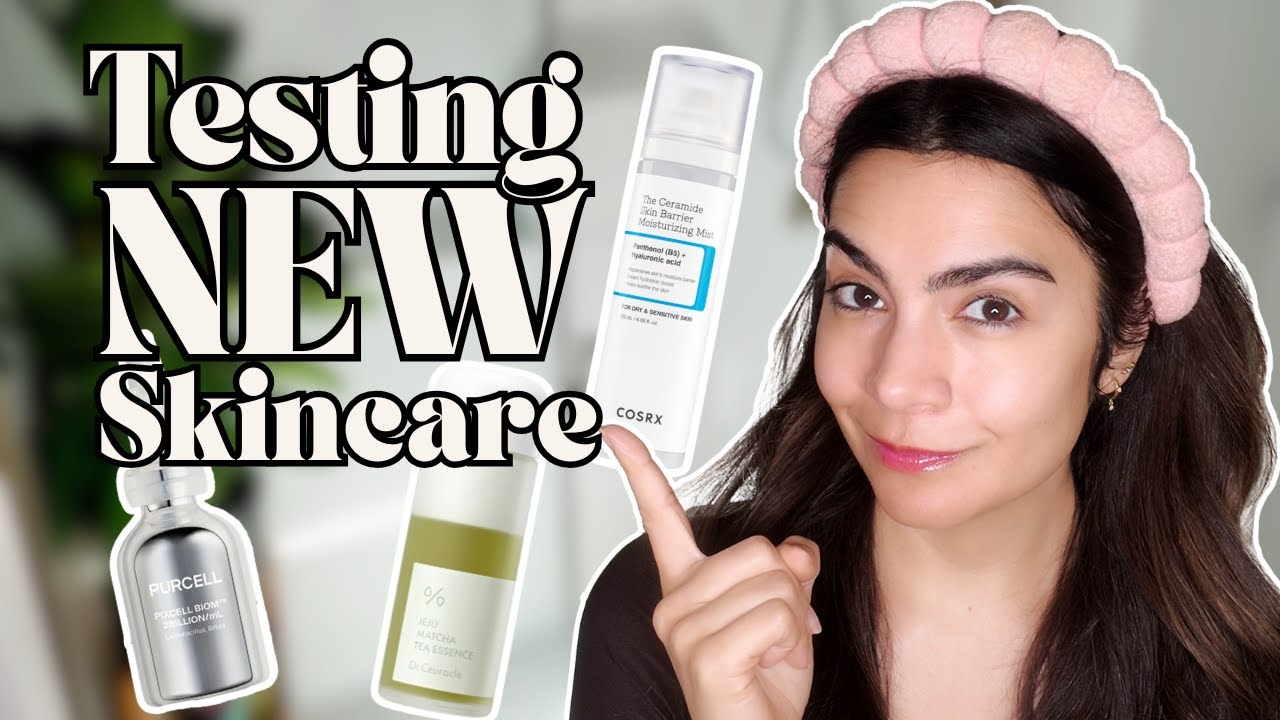 Test New Skincare With Me! | Purcell, COSRX, Dr. Ceuracle