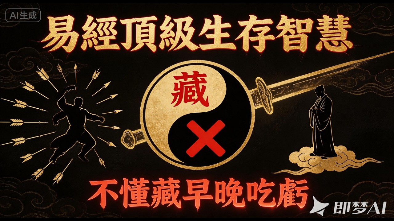 易經頂級生存智慧！人一定要學會「藏」，不懂藏的人早晚吃虧  #易經智慧  #藏的智慧  #生存智慧  #處世之道