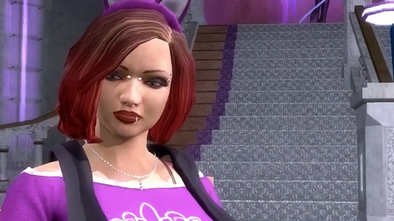 Saints Row 2 — Красивая белая женщина-эмо | Создание персонажа ✨