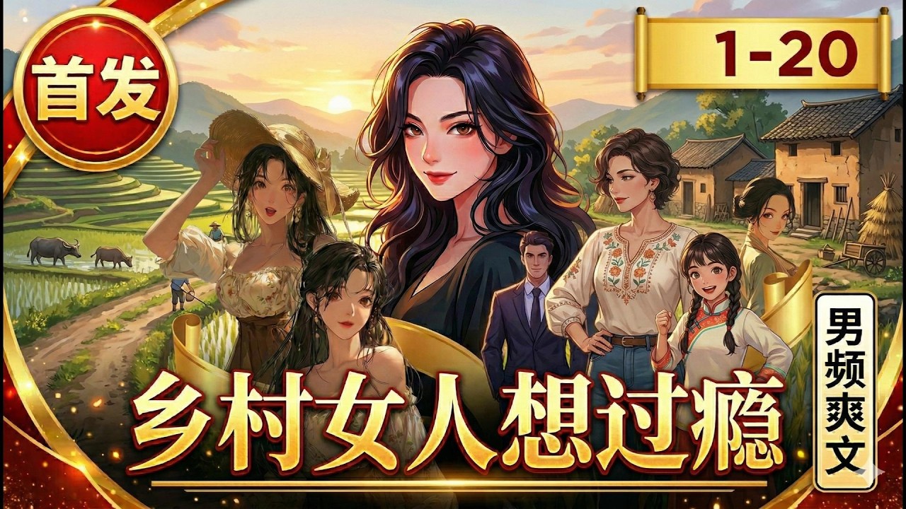 💥【全网首发】《乡村女人想过瘾》1-20话合集 | 猛汉张凡强势回村，各路绝色村花、高冷女总裁排队上门？一口气听爽！#男频爽文