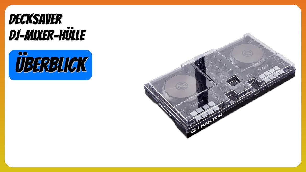 BEWERTUNG (2026): Decksaver DJ-Mixer-Hülle. Infos