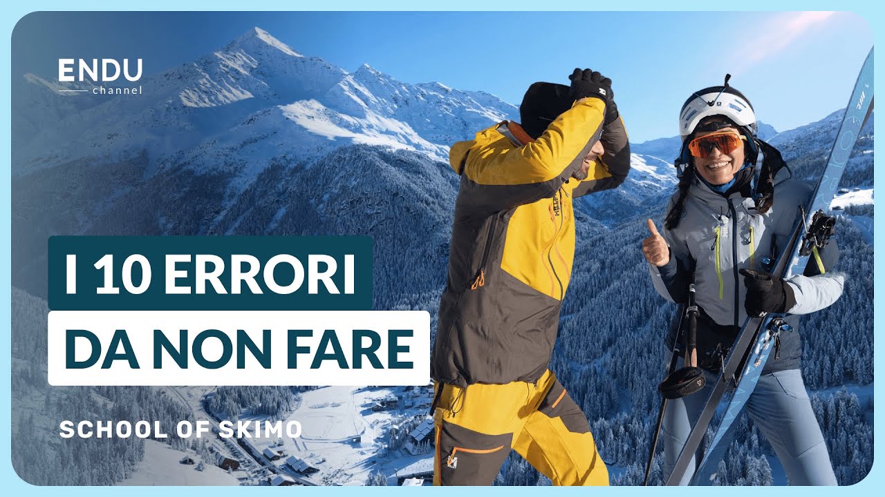 Scialpinismo: 10 errori che TUTTI fanno (tu li conosci?)