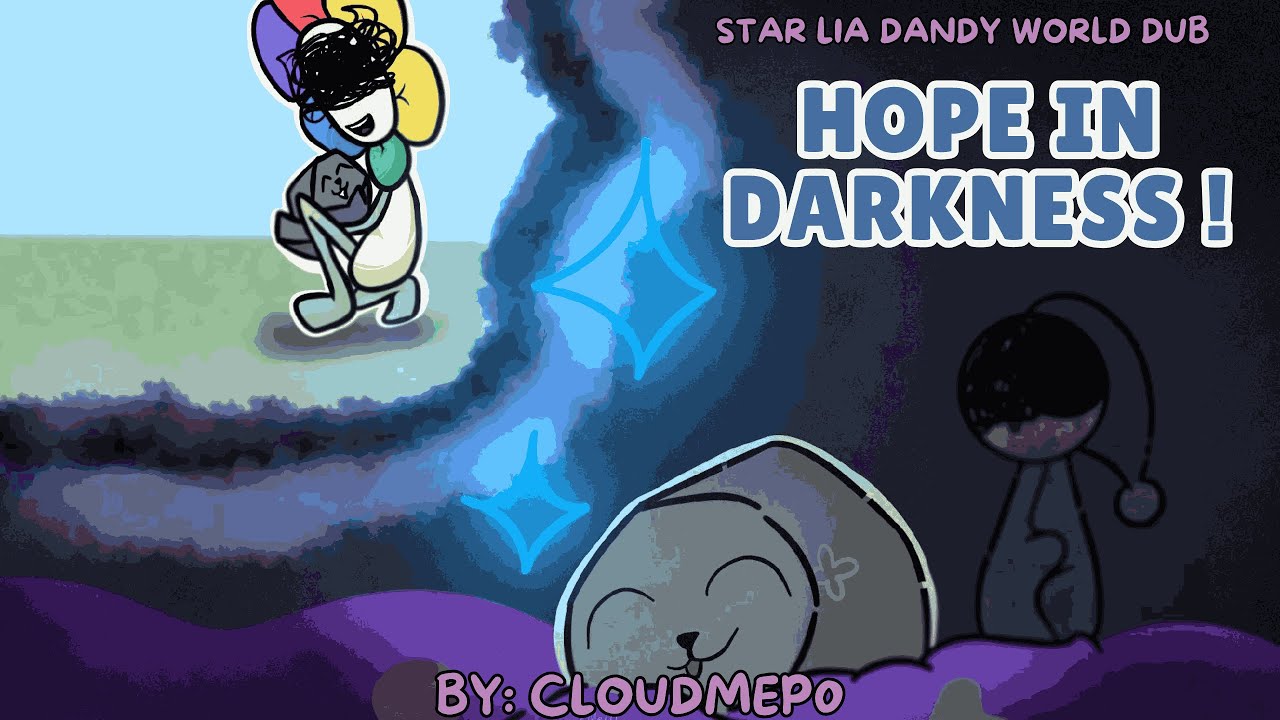 Hope in Dark Evermore — HIDE! 🖤| Dandy’s World Comic Dub | DUB BY STAR LIA